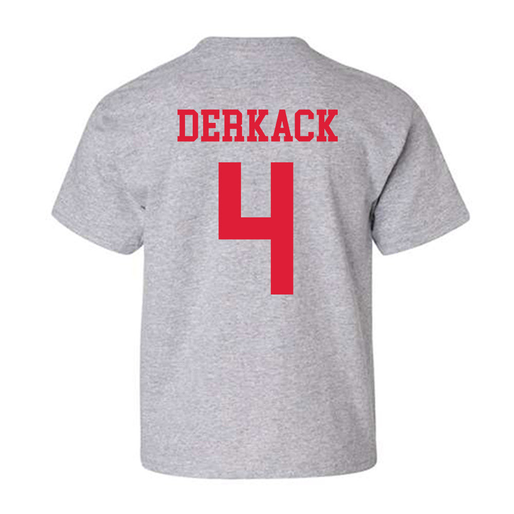 Dayton - NCAA Men's Basketball : Jordan Derkack - Classic Shersey Youth T-Shirt-1
