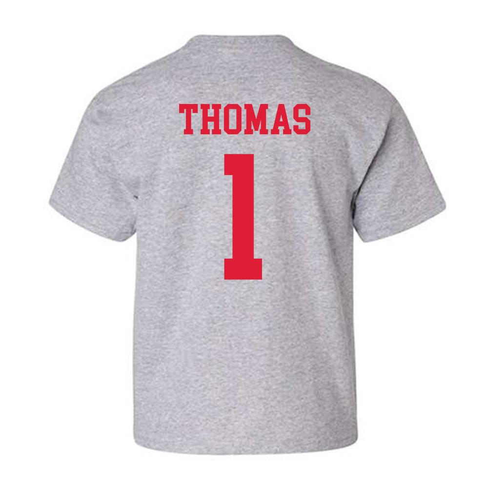Dayton - NCAA Men's Basketball : Malcolm Thomas - Classic Shersey Youth T-Shirt-1