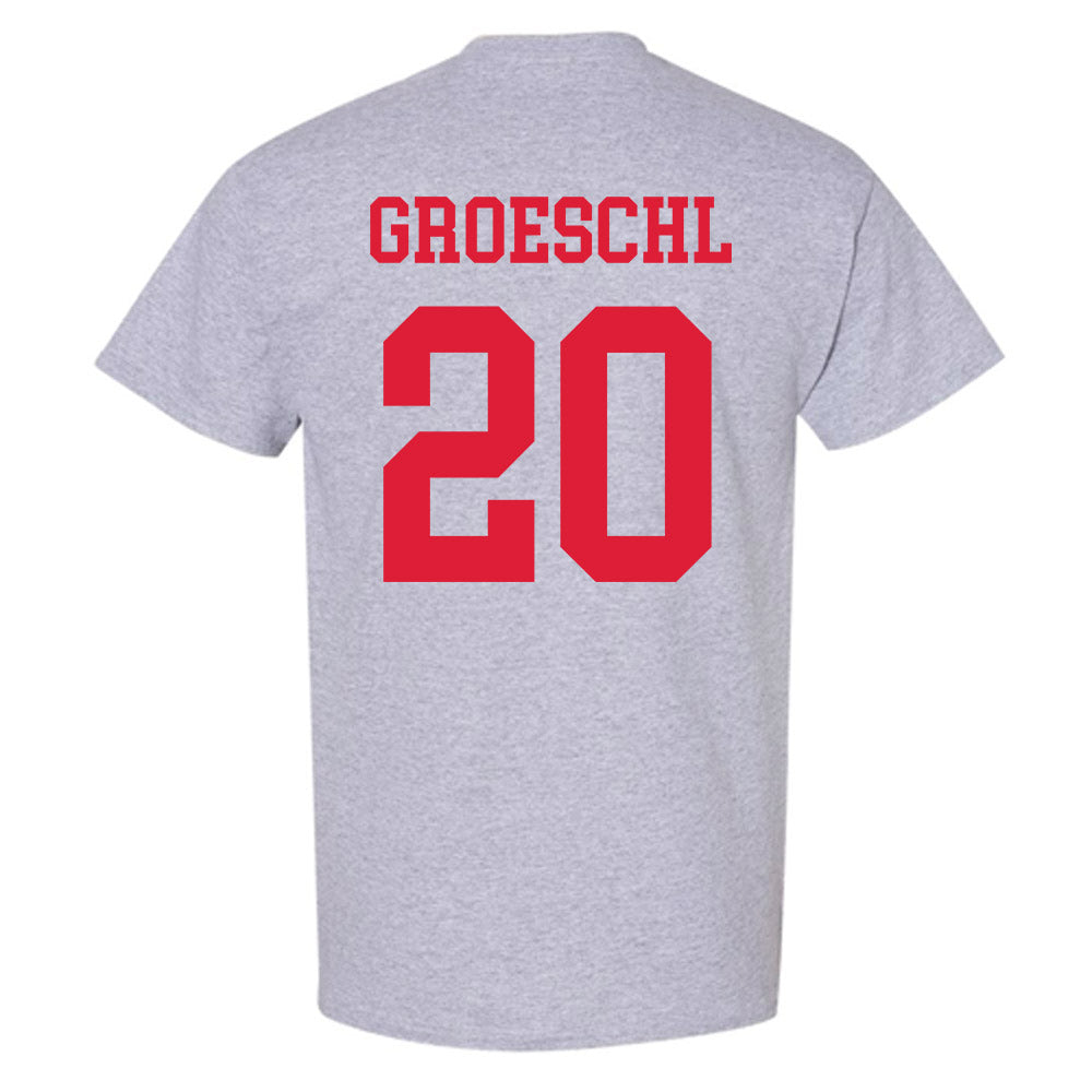 Dayton - NCAA Baseball : Ben Groeschl - Classic Shersey T-Shirt-1