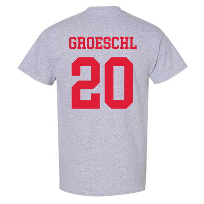 Dayton - NCAA Baseball : Ben Groeschl - Classic Shersey T-Shirt-1