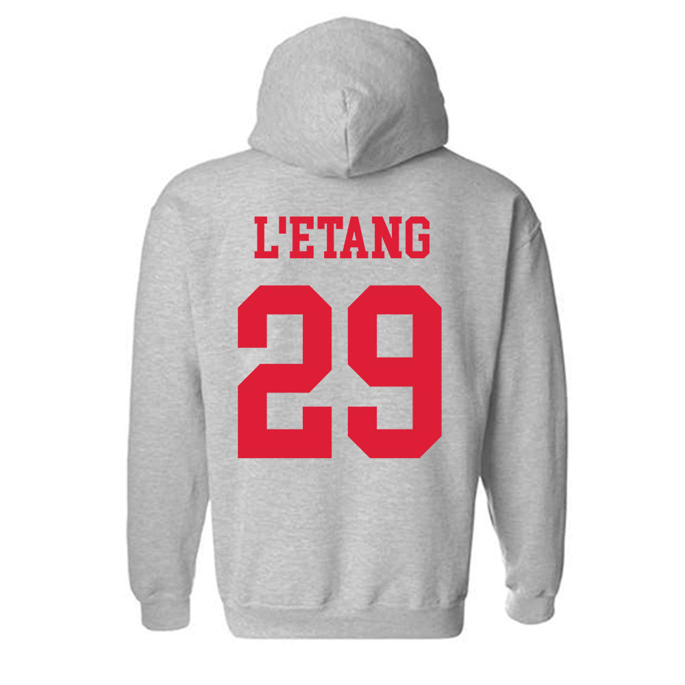 Dayton - NCAA Men's Basketball : Amael L'Etang - Classic Shersey Hooded Sweatshirt-1
