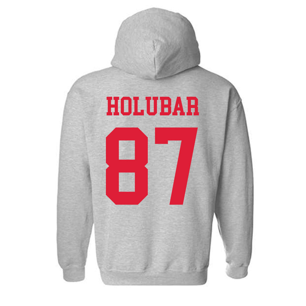 Dayton - NCAA Football : Brevin Holubar - Classic Shersey Hooded Sweatshirt-1
