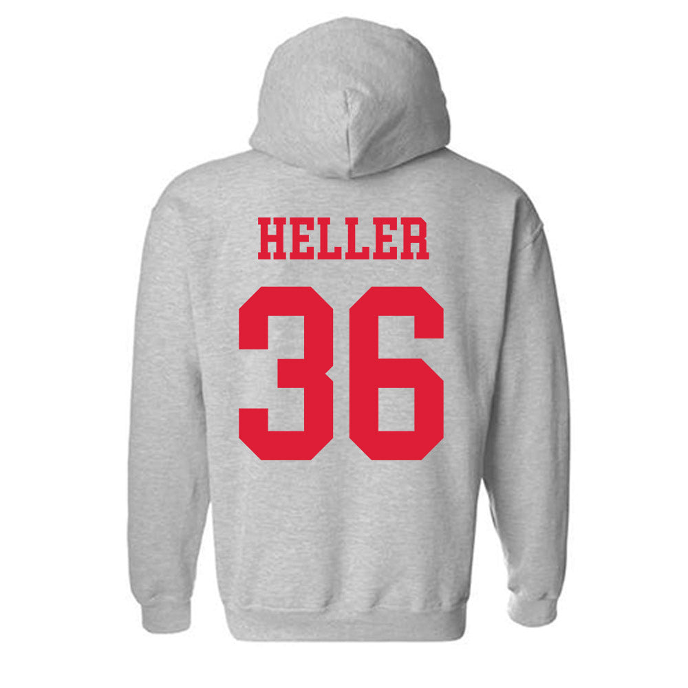 Dayton - NCAA Baseball : James Heller - Classic Shersey Hooded Sweatshirt-1
