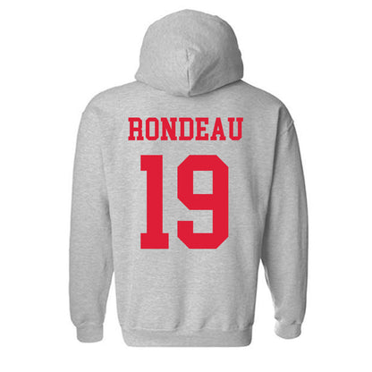 Dayton - NCAA Baseball : Lukasz Rondeau - Classic Shersey Hooded Sweatshirt-1