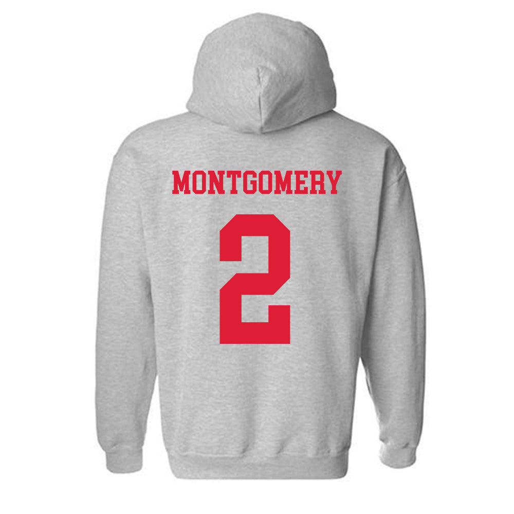 Dayton - NCAA Men's Basketball : De'Shayne Montgomery - Classic Shersey Hooded Sweatshirt-1