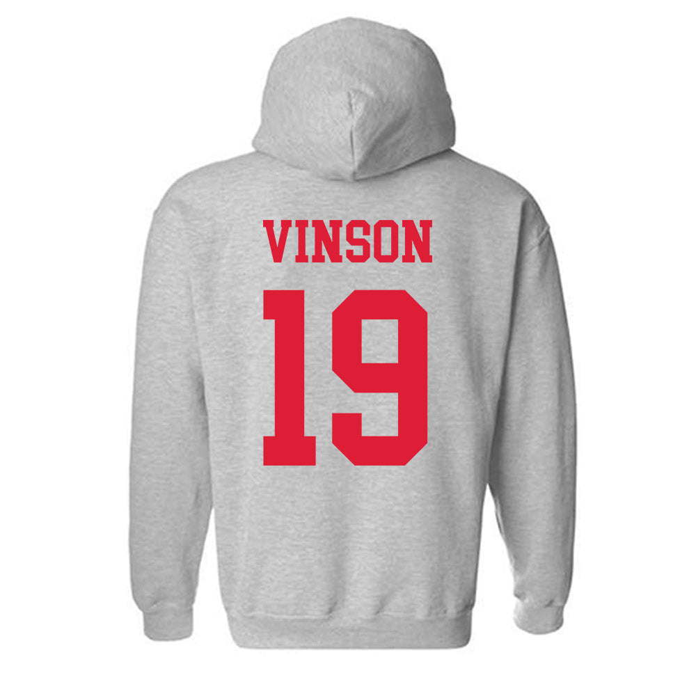 Dayton - NCAA Women's Volleyball : Charlotte Vinson - Classic Shersey Hooded Sweatshirt-1