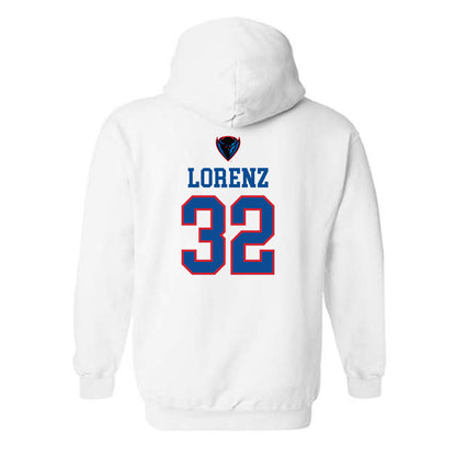 DePaul - NCAA Men's Basketball : Jeremy Lorenz - Classic Shersey Hooded Sweatshirt-1
