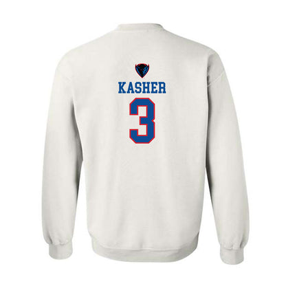 DePaul - NCAA Men's Basketball : Nate Kasher - Classic Shersey Crewneck Sweatshirt-1