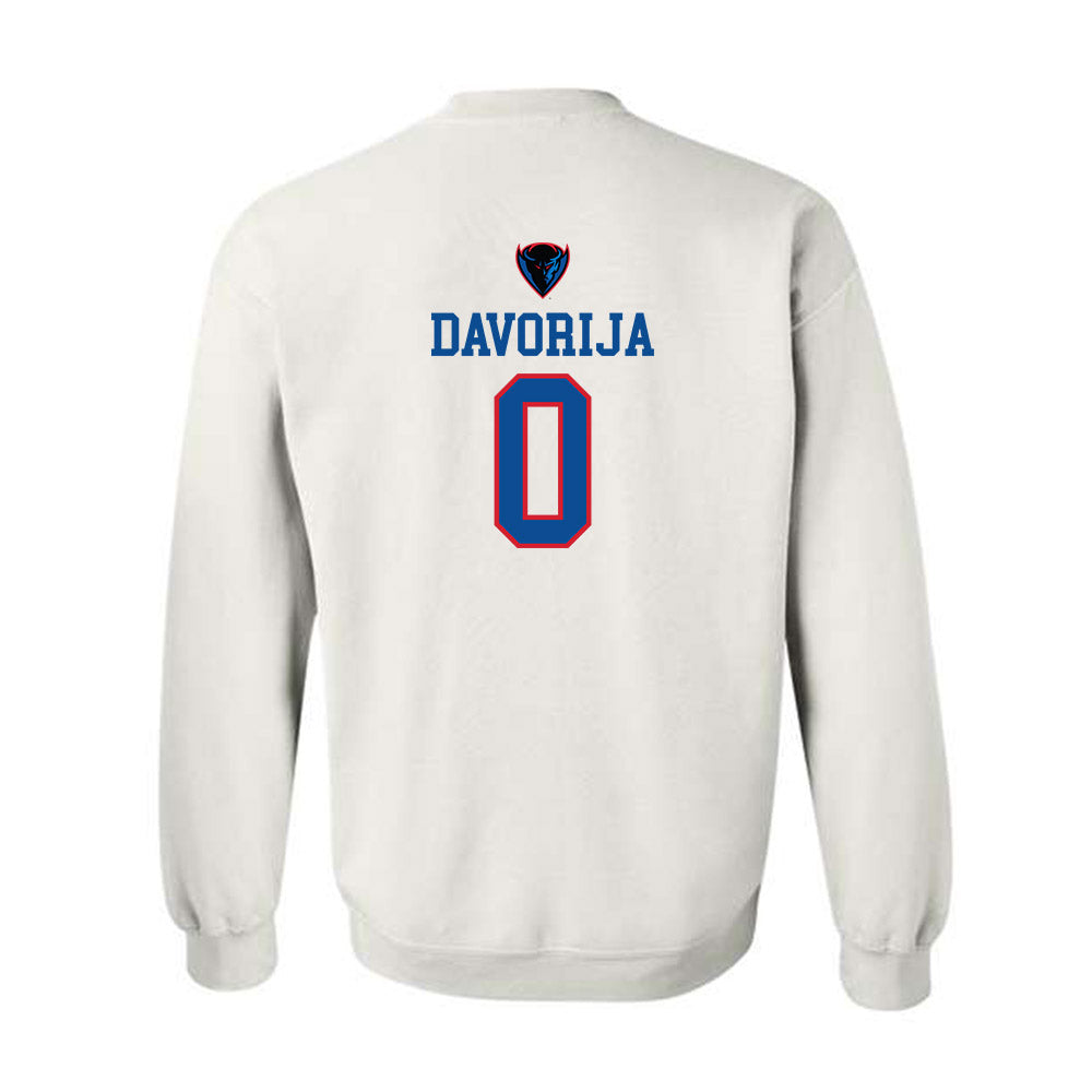DePaul - NCAA Women's Basketball : Gina Davorija - Classic Shersey Crewneck Sweatshirt-1