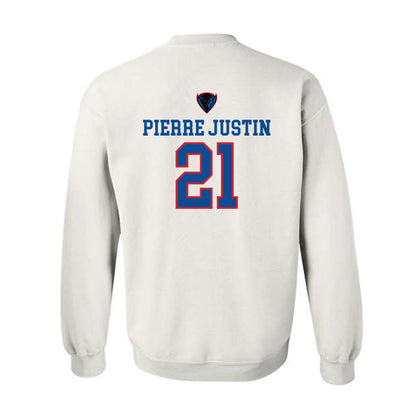 DePaul - NCAA Men's Basketball : Theo Pierre Justin - Classic Shersey Crewneck Sweatshirt-1