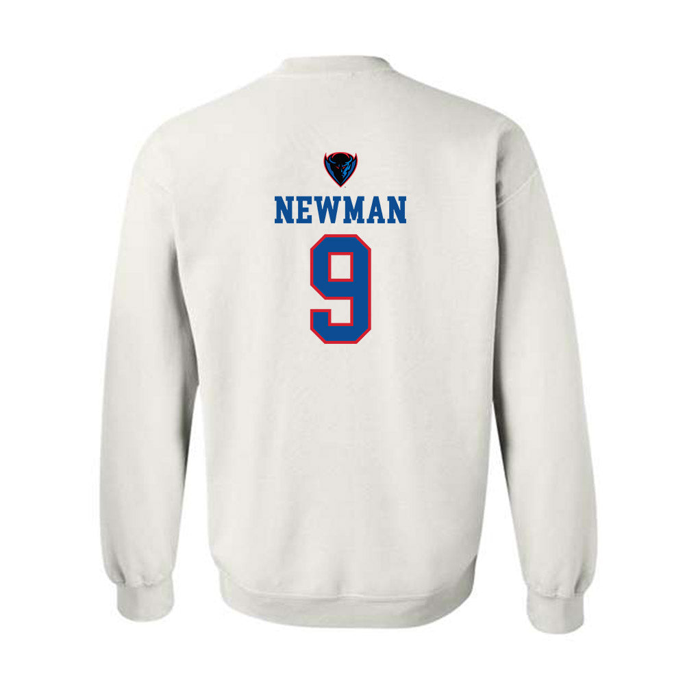 DePaul - NCAA Women's Basketball : Meg Newman - Classic Shersey Crewneck Sweatshirt-1