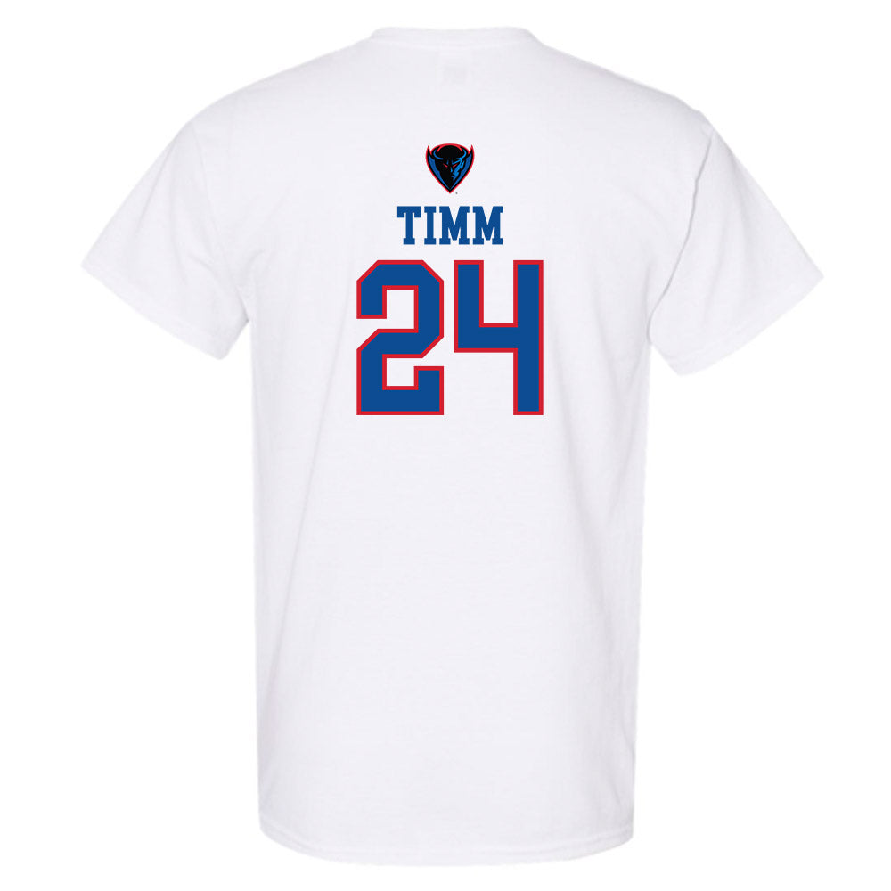 DePaul - NCAA Women's Basketball : Ally Timm - Classic Shersey T-Shirt-1