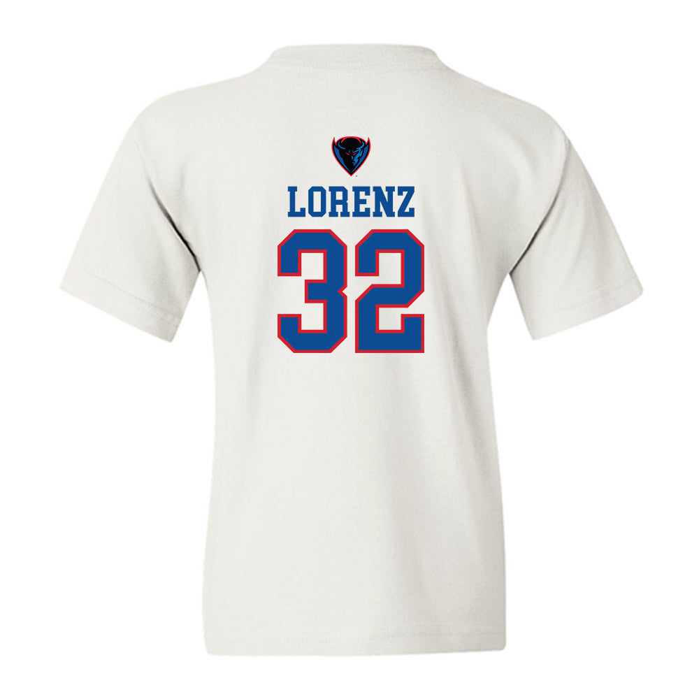 DePaul - NCAA Men's Basketball : Jeremy Lorenz - Classic Shersey Youth T-Shirt-1