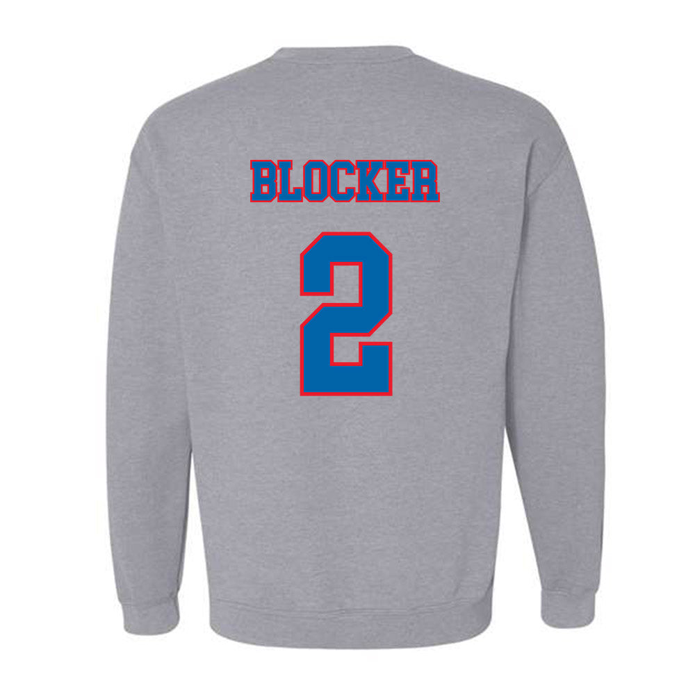 DePaul - NCAA Men's Basketball : Layden Blocker - Classic Shersey Crewneck Sweatshirt-1