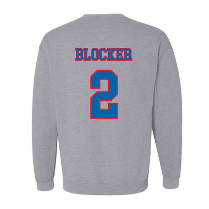 DePaul - NCAA Men's Basketball : Layden Blocker - Classic Shersey Crewneck Sweatshirt-1