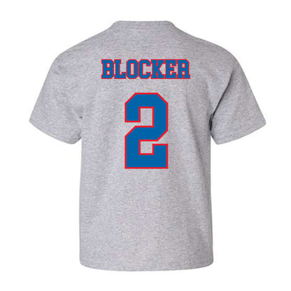 DePaul - NCAA Men's Basketball : Layden Blocker - Classic Shersey Youth T-Shirt-1