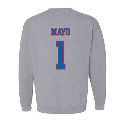 DePaul - NCAA Women's Basketball : Aizhanique Mayo - Classic Shersey Crewneck Sweatshirt-1