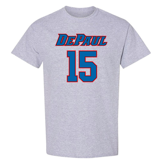 DePaul - NCAA Men's Basketball : Fabian Flores Moreno - Classic Shersey T-Shirt-0