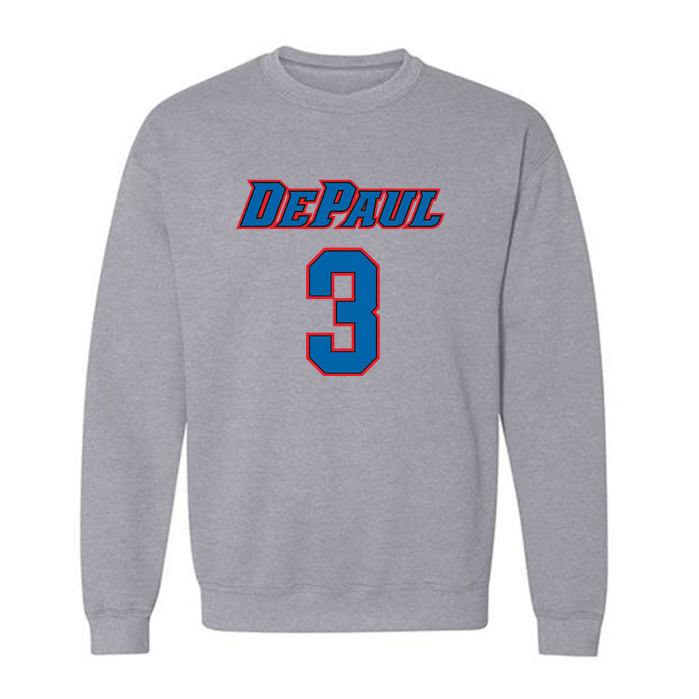 DePaul - NCAA Women's Basketball : Alayna West - Classic Shersey Crewneck Sweatshirt-0
