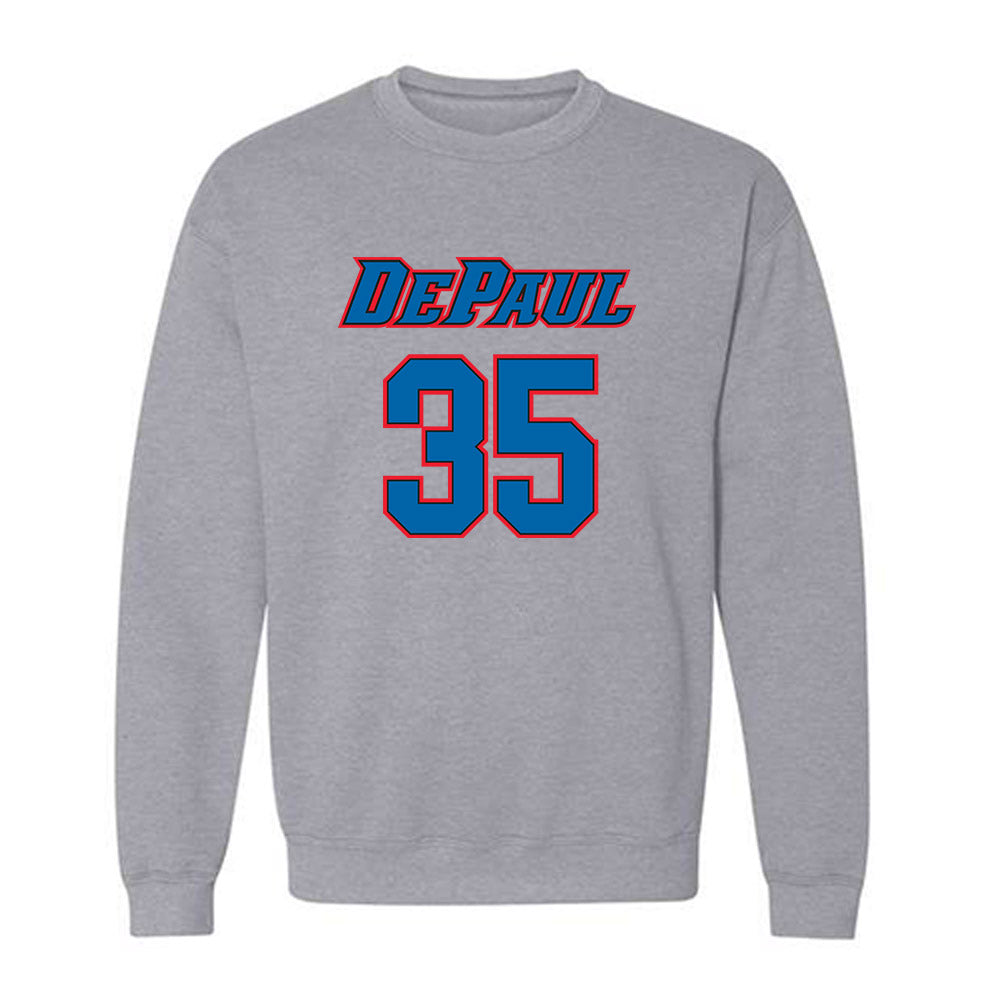 DePaul - NCAA Women's Basketball : Justis Odom - Classic Shersey Crewneck Sweatshirt-0