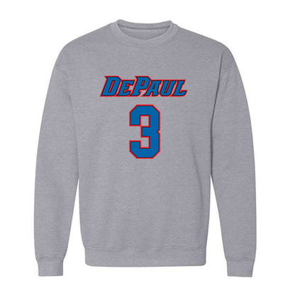 DePaul - NCAA Men's Basketball : Nate Kasher - Classic Shersey Crewneck Sweatshirt