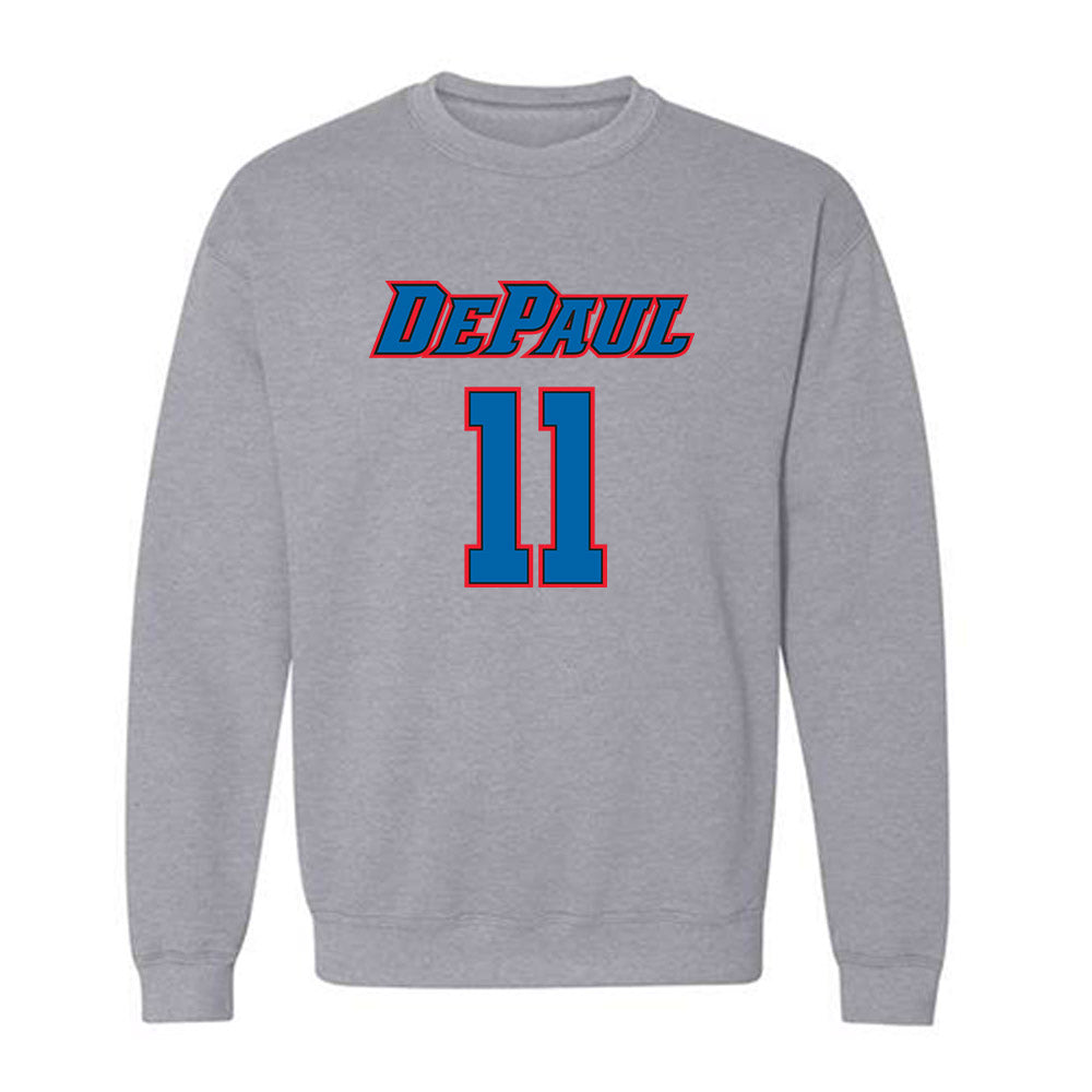 DePaul - NCAA Women's Basketball : Sumer Lee - Classic Shersey Crewneck Sweatshirt-0