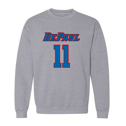 DePaul - NCAA Women's Basketball : Sumer Lee - Classic Shersey Crewneck Sweatshirt-0