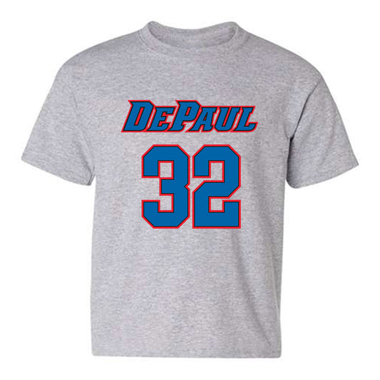 DePaul - NCAA Men's Basketball : Jeremy Lorenz - Classic Shersey Youth T-Shirt-0