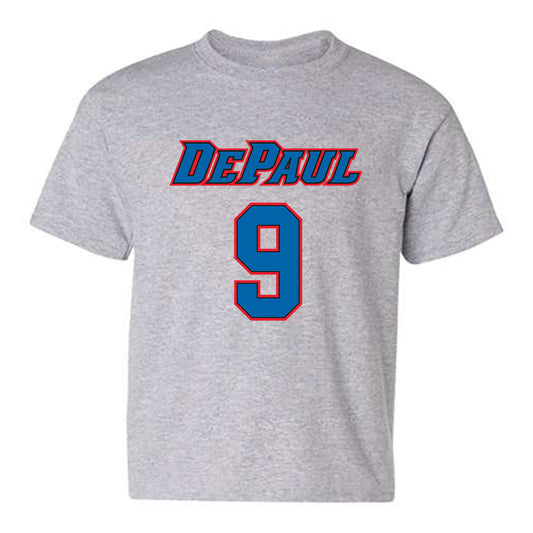 DePaul - NCAA Women's Basketball : Meg Newman - Classic Shersey Youth T-Shirt-0