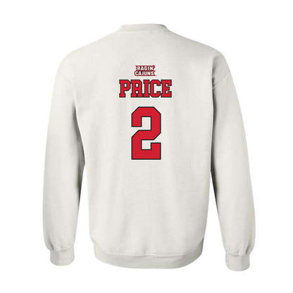 Louisiana - NCAA Women's Basketball : Amijah Price - Sports Shersey Crewneck Sweatshirt-1