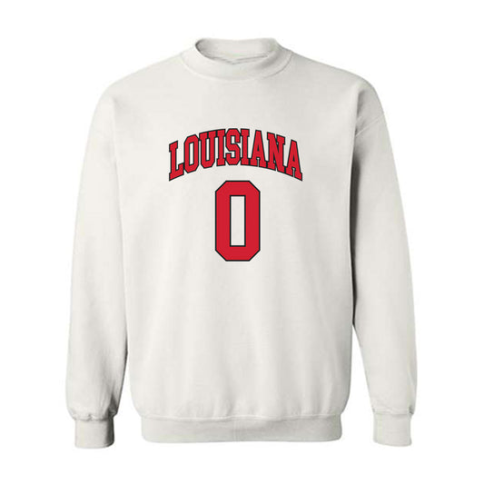 Louisiana - NCAA Women's Basketball : Malaya Jones - Sports Shersey Crewneck Sweatshirt-0