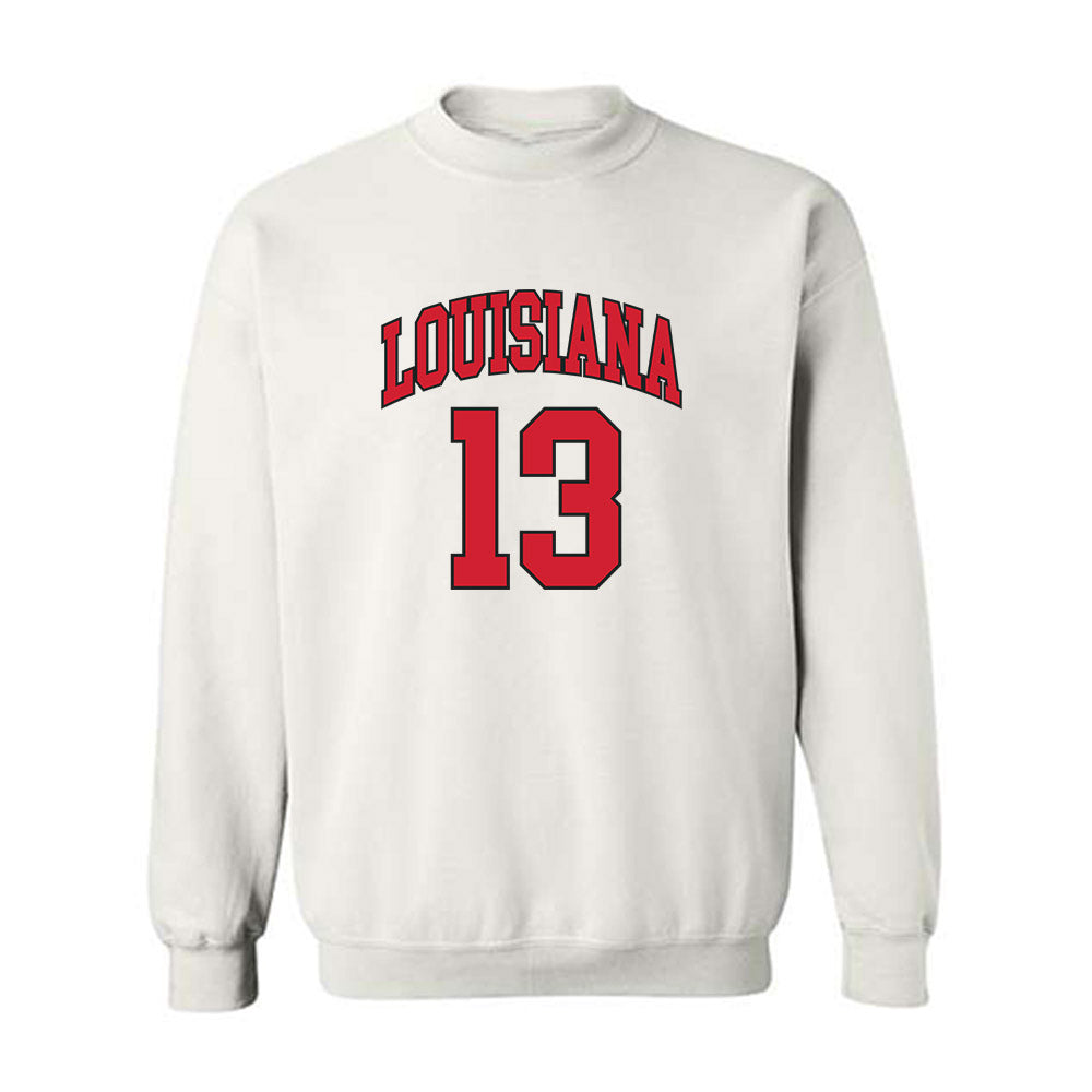 Louisiana - NCAA Women's Basketball : Bianca Silva - Sports Shersey Crewneck Sweatshirt-0