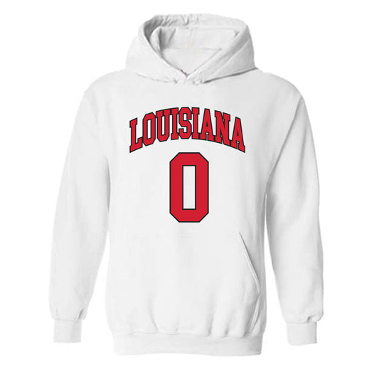 Louisiana - NCAA Women's Basketball : Malaya Jones - Sports Shersey Hooded Sweatshirt-0