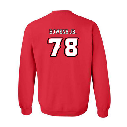Louisiana - NCAA Football : Michael Bowens Jr. - Generic Shersey Crewneck Sweatshirt-1