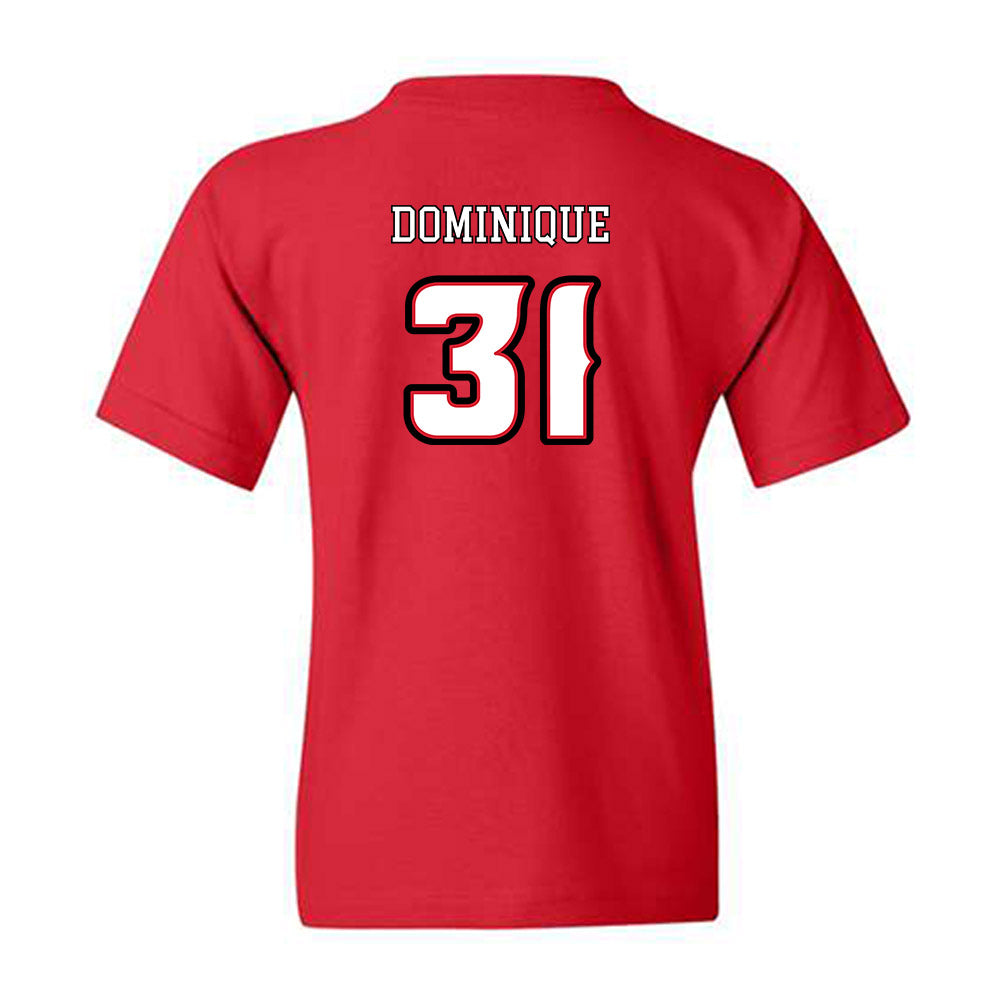 Louisiana - NCAA Football : Ty Dominique - Generic Shersey Youth T-Shirt-1