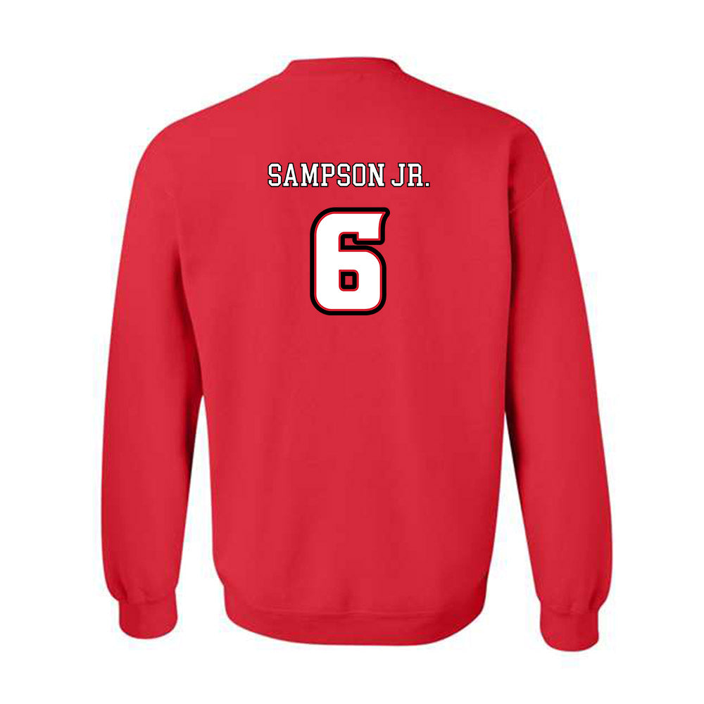 Louisiana - NCAA Football : Shelton Sampson Jr. - Generic Shersey Crewneck Sweatshirt-1