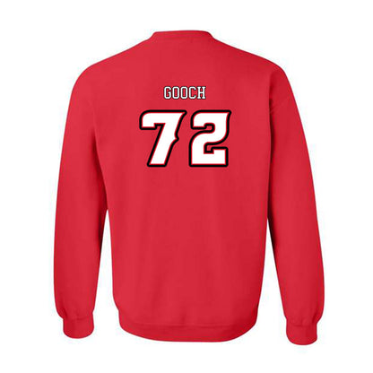 Louisiana - NCAA Football : J'Marion Gooch - Generic Shersey Crewneck Sweatshirt-1