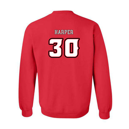 Louisiana - NCAA Football : Julius Harper - Generic Shersey Crewneck Sweatshirt-1