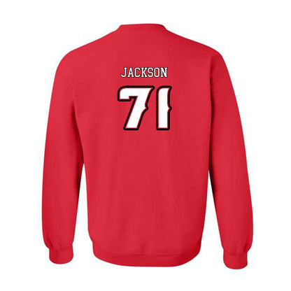Louisiana - NCAA Football : George Jackson - Generic Shersey Crewneck Sweatshirt