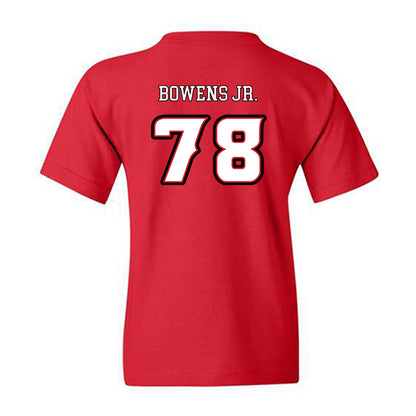 Louisiana - NCAA Football : Michael Bowens Jr. - Generic Shersey Youth T-Shirt-1