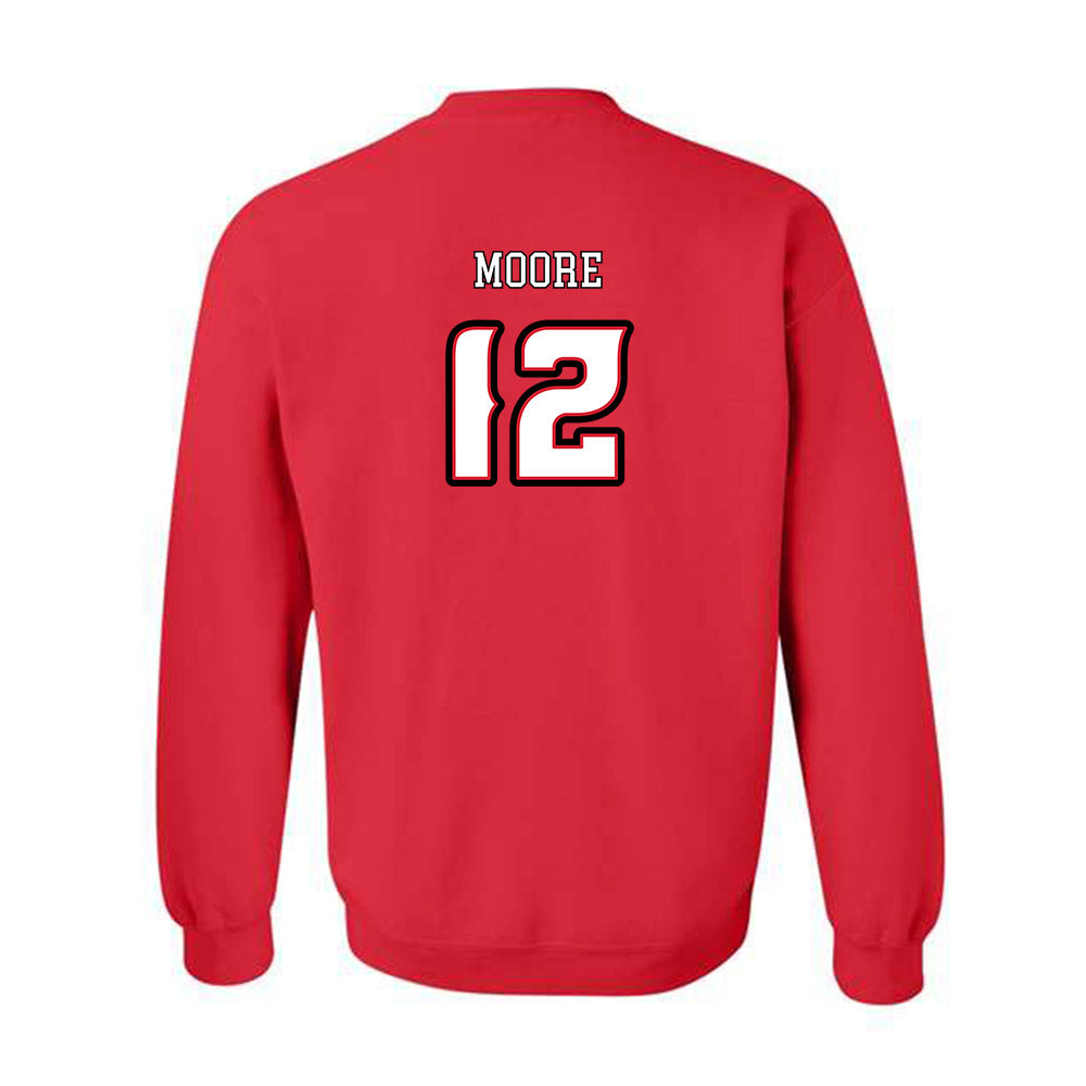 Louisiana - NCAA Women's Soccer : Sophia Moore - Generic Shersey Crewneck Sweatshirt-1