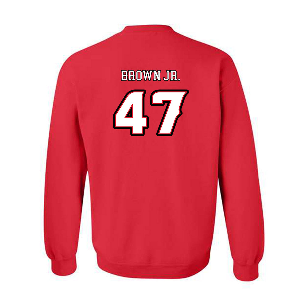 Louisiana - NCAA Football : Maurice Brown Jr. - Generic Shersey Crewneck Sweatshirt-1