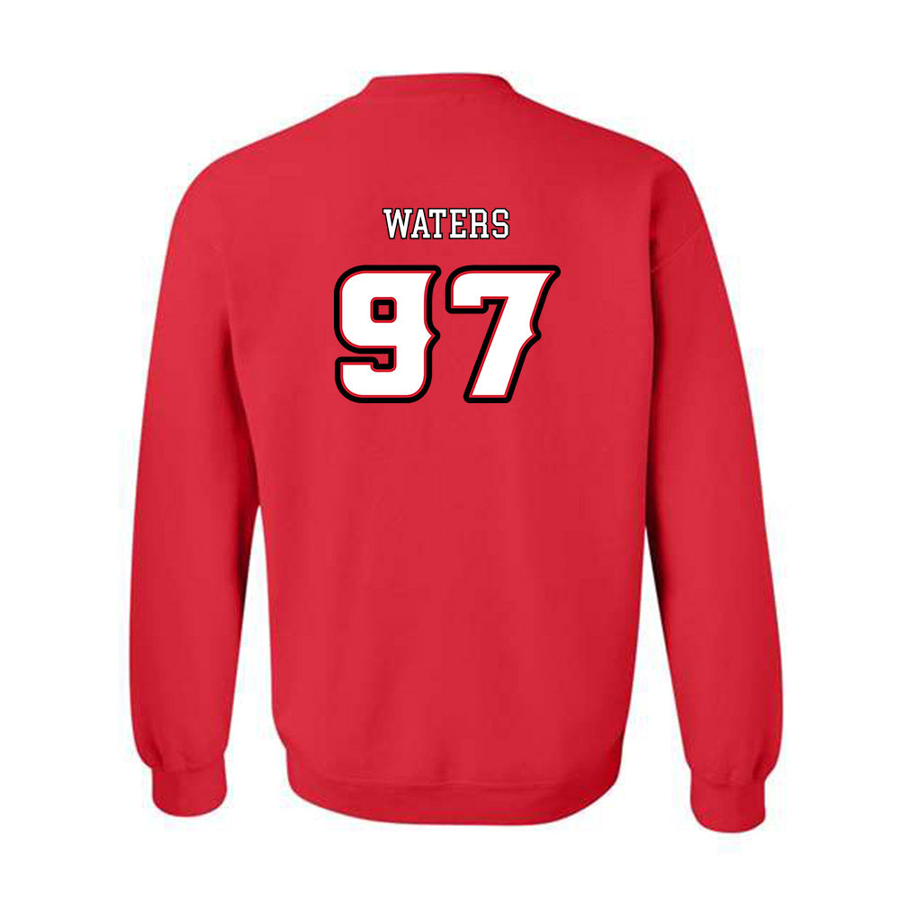 Louisiana - NCAA Football : Xavier Waters - Generic Shersey Crewneck Sweatshirt-1