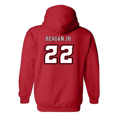 Louisiana - NCAA Football : Anthony Reagan Jr. - Generic Shersey Hooded Sweatshirt-1