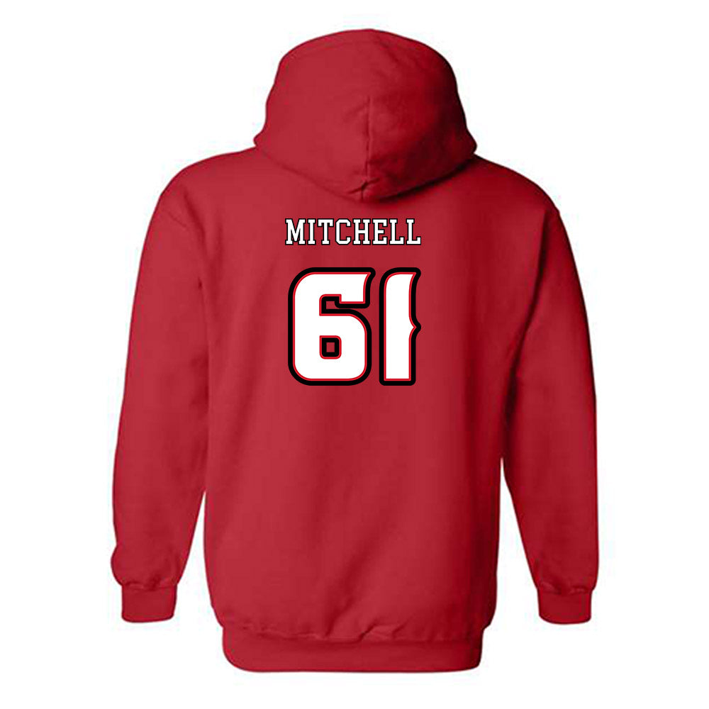 Louisiana - NCAA Football : Jayce Mitchell - Generic Shersey Hooded Sweatshirt-1