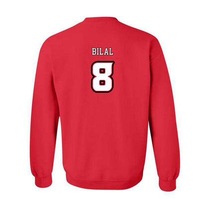 Louisiana - NCAA Men's Basketball : Karris Bilal - Generic Shersey Crewneck Sweatshirt-1