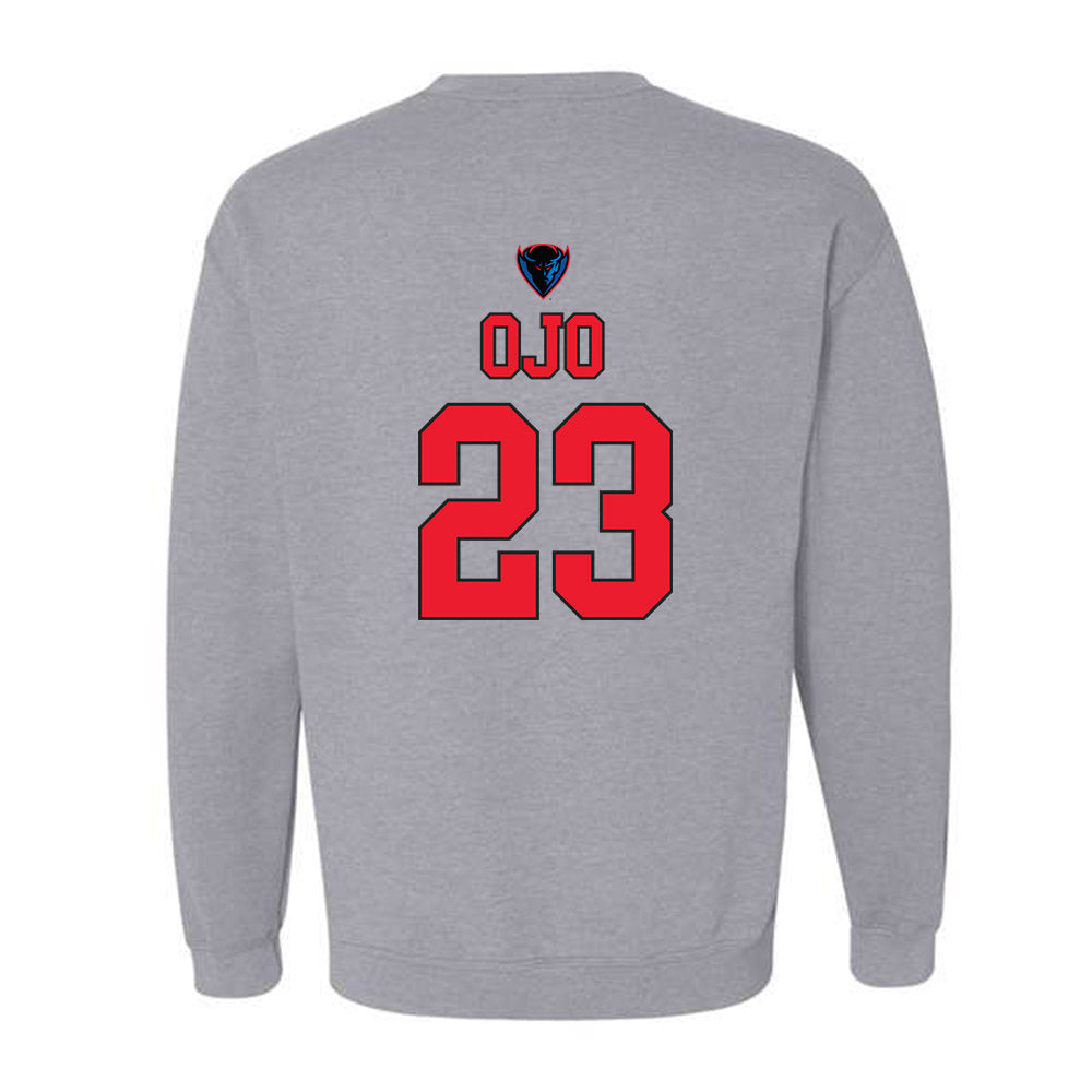 DePaul - NCAA Women's Basketball : Michelle Ojo - Sports Shersey Crewneck Sweatshirt-1