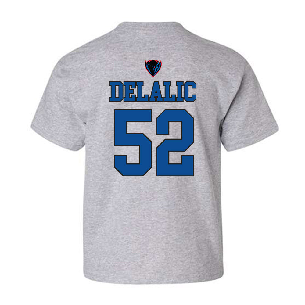 DePaul - NCAA Men's Basketball : Amsal Delalic - Sports Shersey Youth T-Shirt-1