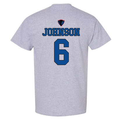 DePaul - NCAA Men's Basketball : Jonas Johnson - Sports Shersey T-Shirt-1