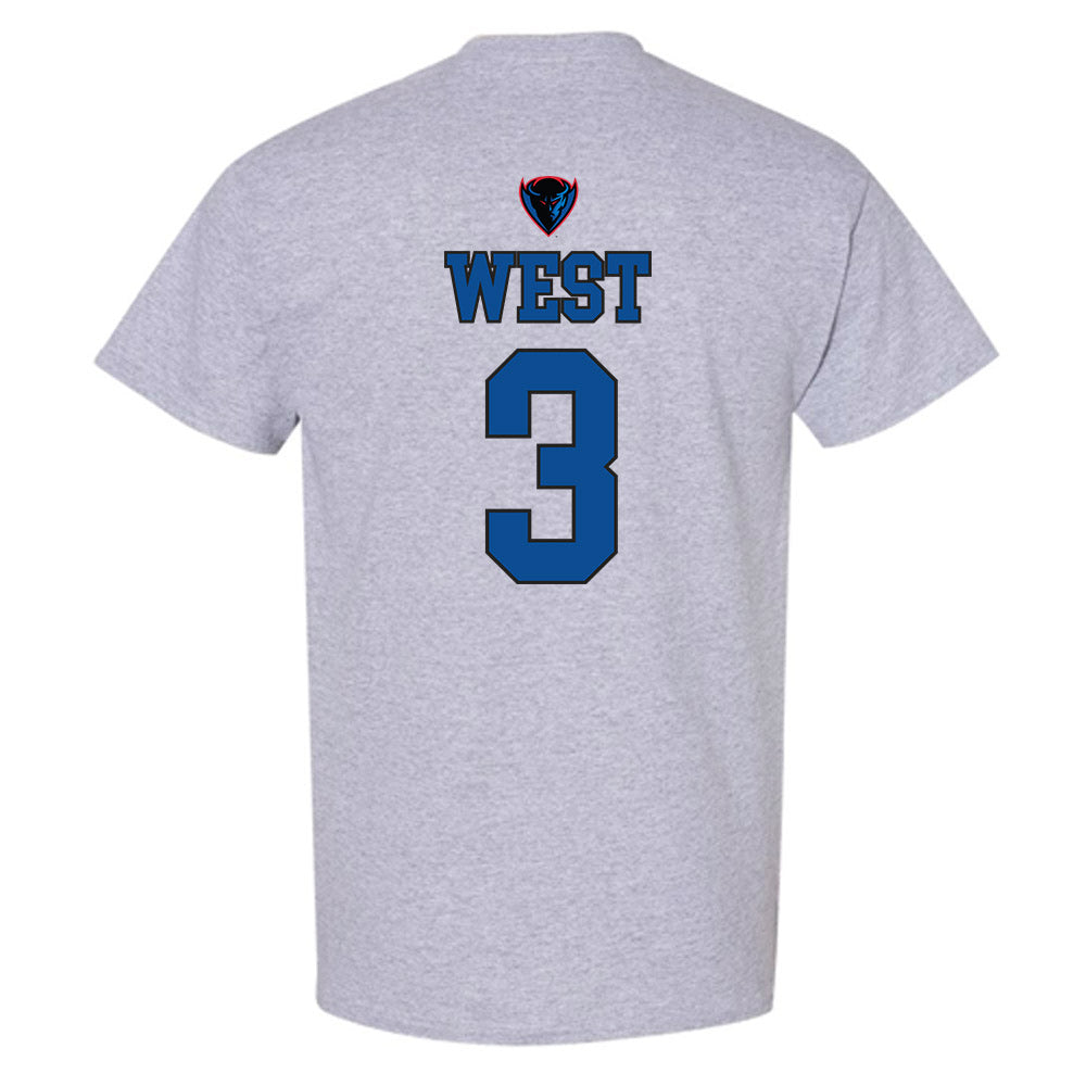 DePaul - NCAA Women's Basketball : Alayna West - Sports Shersey T-Shirt-1